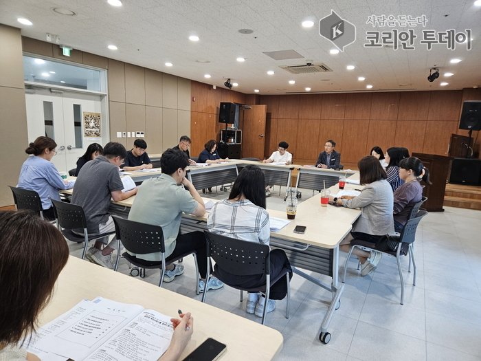 [코리안투데이] 안성시, 읍면동 복지업무담당자 직무역량 강화 교육 실시 © 이명애 기자