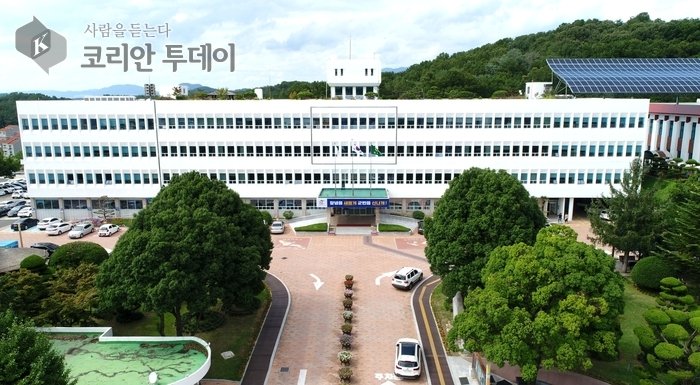 [코리안투데이]1. 창녕군 청사 전경 © 신성자 기자