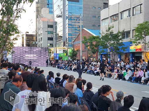 [코리안투데이] 지난해 ‘성동 디자인위크 디자이너 패션쇼’ 개최 모습 © 지승주 기자
