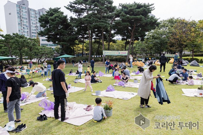 [코리안투데이] 지난해 개최된 제10회 영등포공원 유아숲 가족축제 모습