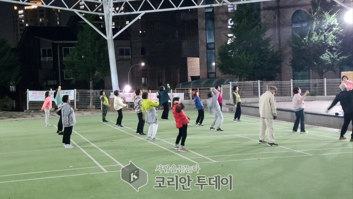[코리안투데이] 용인 기흥구 한보라마을 건강마당근린공원 © 한지민 기자