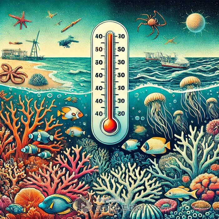 [코리안투데이] 기후변화가 바다에 가져온 극적인 온도 상승 © 박정희 기자