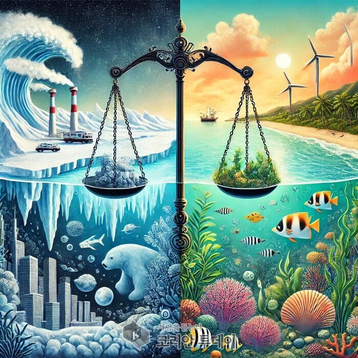[코리안투데이] 기후변화가 바다에 가져온 극적인 온도 상승 © 박정희 기자