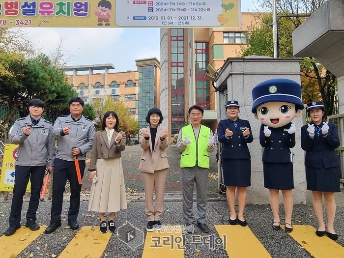 [코리안투데이] 의정부시, 어린이보호구역 교통안전 캠페인 진행 © 강은영 기자
