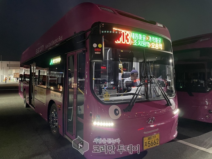 [코리안투데이] 1003번 광역버스, 개통 2달 만에 이용객 10만 명 돌파 © 이윤주 기자