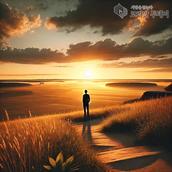 [코리안투데이] 새로운 시작과 희망을 상징하는 경치 좋은 전망대에서의 평화로운 일출 © 박정희 기자
