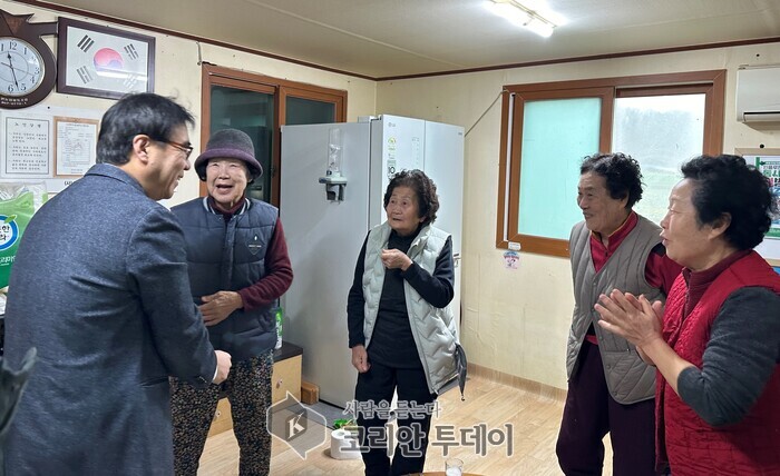 [코리안투데이] 세종시 연서면, 새해맞이 어르신과 소통 활발(사진:세종시제공) © 이윤주 기자
