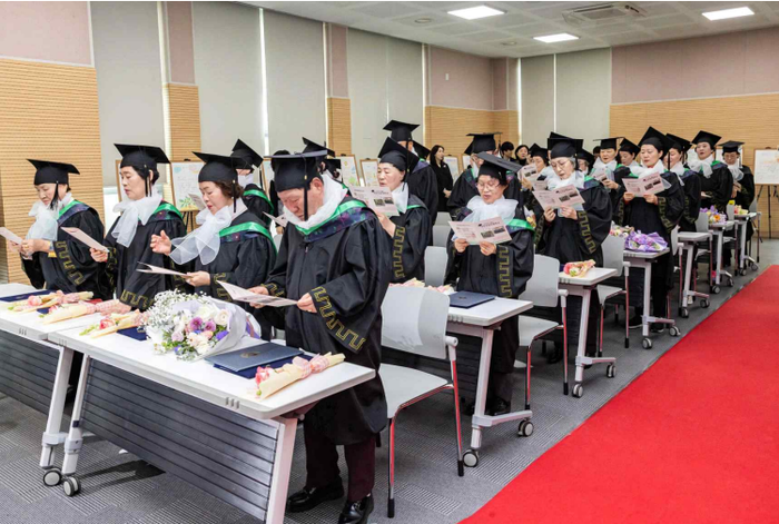 [코리안투데이] 2023학년도 늘푸름학교 졸업식 현장 모습. 사진=영등포구