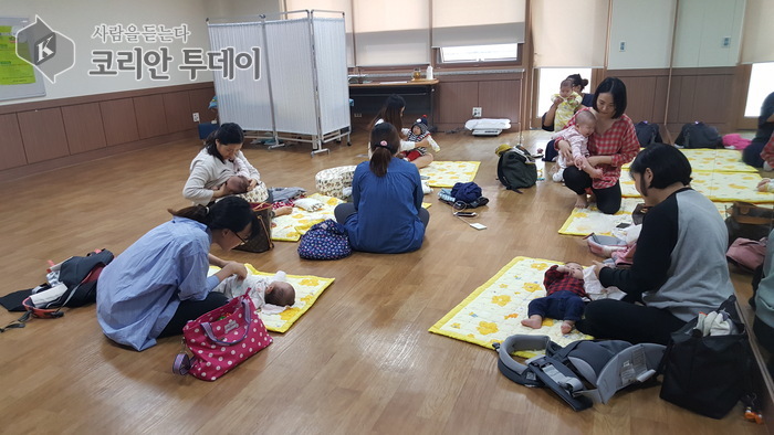 [코리안투데이] 숭의보건지소, 수유부 대상 ‘모유 수유 사랑 교실’ © 김미희 기자
