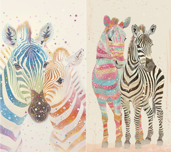 [코리안투데이] [Zebra-In(人)_Harmony2,3] 색의 춤, 균형과 공존을 말하다 © 지승주 기자