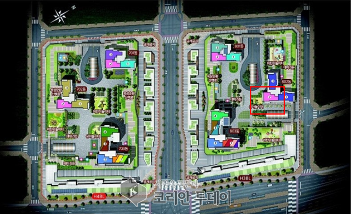 [코리안투데이] 세종시 소담동 세종힐스테이트 리버파크 단지 조감도 © 이윤주 기자
