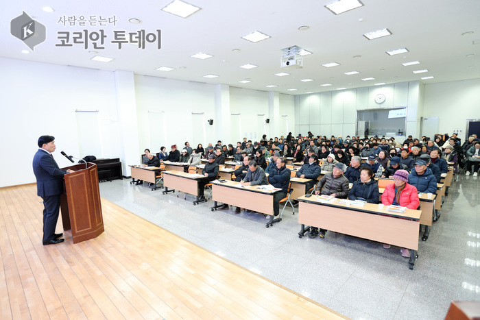 [코리안투데이] 옹진군, 새해농업인실용교육 © 김미희 기자