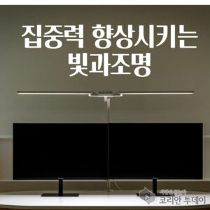 집중력 높이는 빛과조명