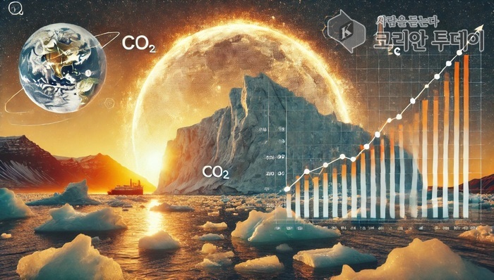 [코리안투데이] 지구온난화로 인해 CO2가 빠르게 증가하고있다 © 강정석 기자