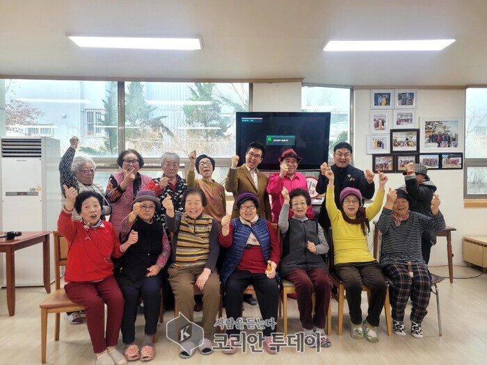 [코리안투데]이]만수3동, 벽산아파트경로당에서 찾아가는 노래 교실 운영 ] © 김현수 기자