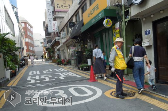 [코리안투데이] 중구, 3월 개학 맞아 안전한 등하굣길 조성 © 지승주 기자