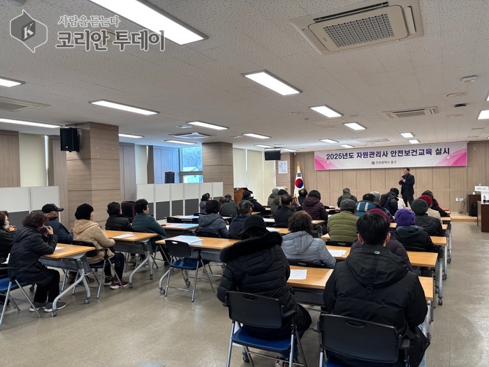[코리안투데이] 재활용정거장 자원관리사 교육 © 김종래 기자