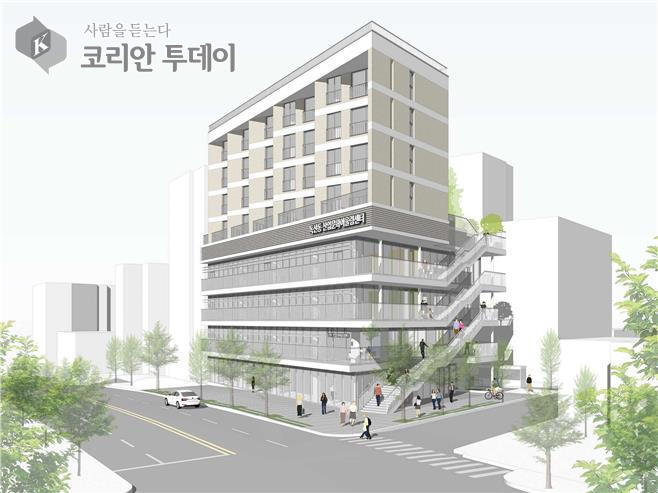 [투데이]금천구 우시장 산업문화 어울림 센터 조감도© 최영숙 기자