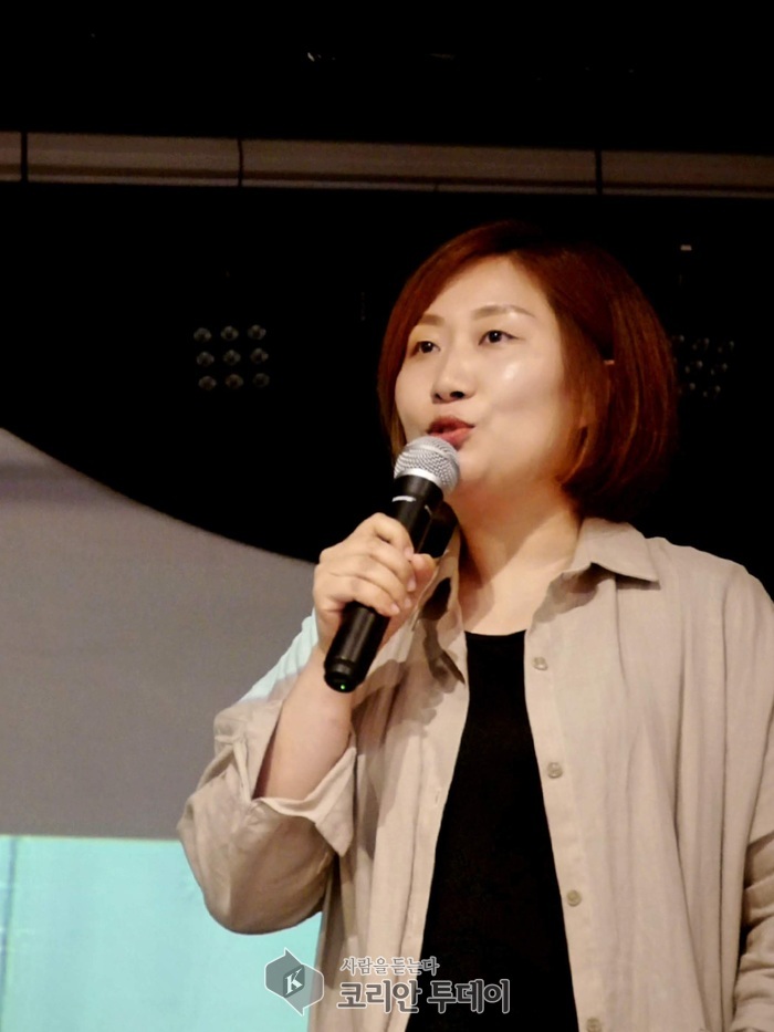 [코리안투데이] 임민아 상임대표(협동조합 커뮤니티플랫폼 이유 이사장) © 이예진 기자