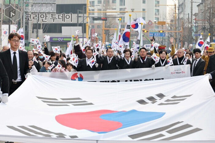 [코리안투데이] 인천 동구 제106주년 3.1절 기념행사 © 김미희 기자