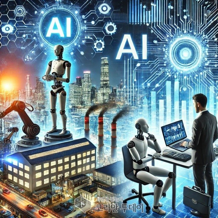 AI가 변화시키는 노동 시장과 새로운 일자리 지형 • AI 기술의 발전으로 인해 기존 일자리가 변화하고, 새로운 직업이 창출되는 과정 분석