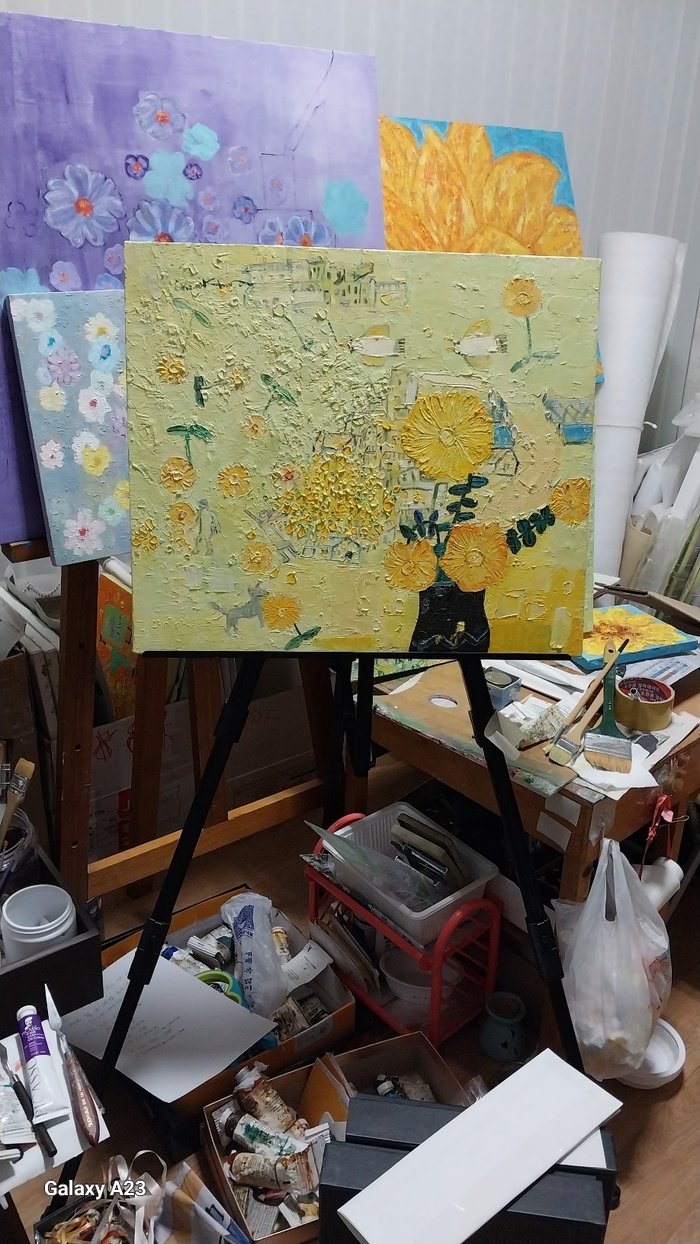[코리안투데이] 조옥화 작가, ‘여행의 기쁨’을 화폭에 담다…자연과 일상의 서정적 공존 © 김현수 기자