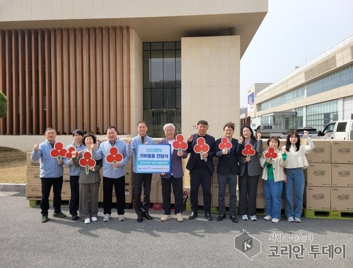 [코리안투데이] 신신제약, 소정면 어르신 건강에 온기를 전하다 © 이윤주 기자