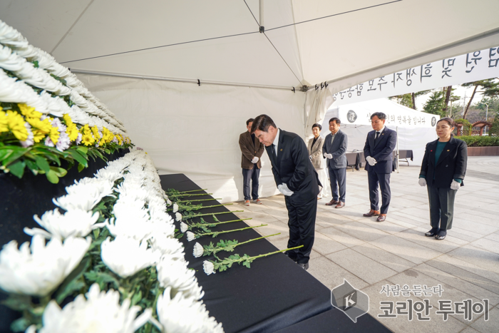 청송군 산불 피해 복구 돕는다 … 구호 ‧ 추모 함께 진행