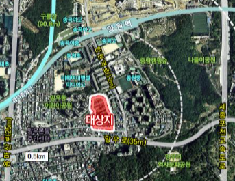 망우1구역 공공재건축 정비계획변경(안) 고시