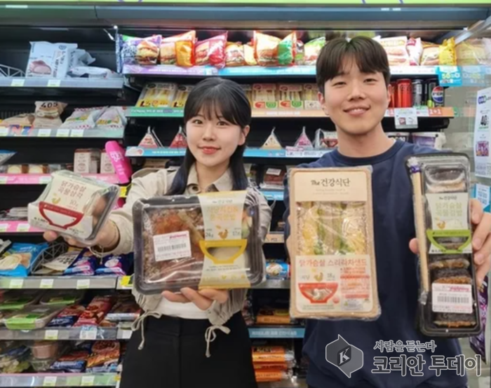 [코리안투데이] 모 편의점에서 통곡물 식단 도시락 판매가 진행중인 모습 © 최도선 칼럼리스트