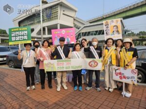 “길 위의 금연 메시지”…세계 금연의 날 맞아 시민과 함께 외치다