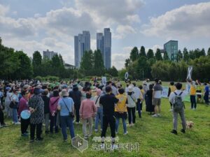 성동구 행당제1동, ‘성동 둘레길 걷기’로 여름의 문을 열다