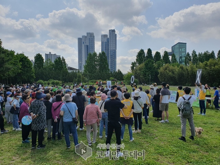 Haengdang 1(il)-dong i Seongdong-gu åbner sommeren med 'Seongdong Dullegil Walk'