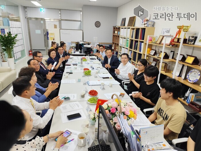 [코리안투데이] 사진 中国同胞联合中央会与中国少数民族对外交流协会 座谈会 ©박수진 기자