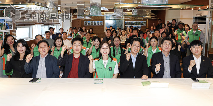 [코리안투데이] 자율방재단 창단 1주년 기념행사 © 유현동 기자