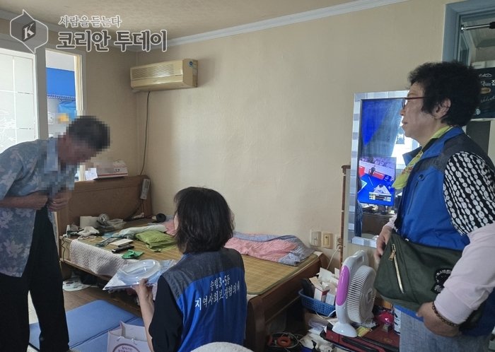 [코리안투데이] 동구 송림3⸱5동, 여름철 맞춤형 복지 실천 © 김미희 기자