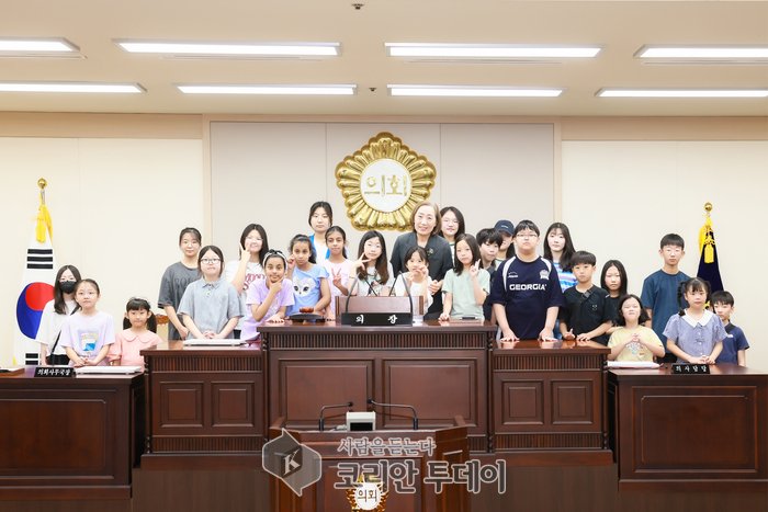 [코리안투데이] 부평구 아동참여위원회, 부평구의회 체험 프로그램 참여 © 임서진 기자