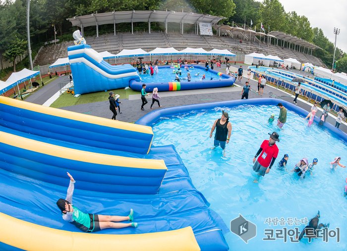[코리안투데이] 2024년 물놀이장 모습 © 송정숙 기자