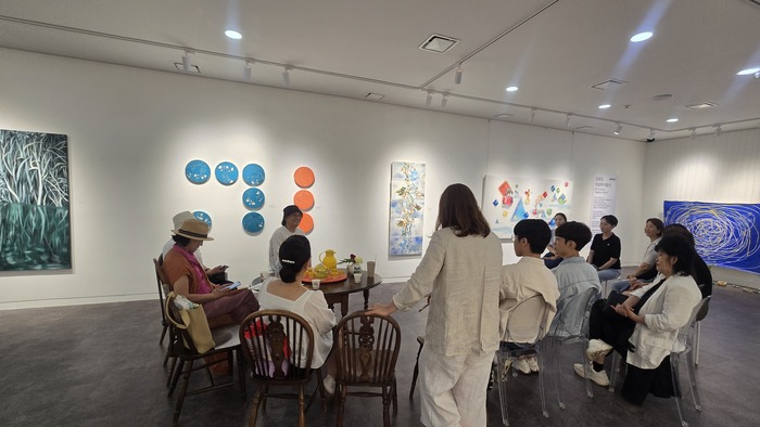 [코리안투데이] 《김유정, 하남에 머물다》 참여 작가와의 만남을 통한 작품 세계의 이해와 문화예술 공감 시간 © 백창희 기자