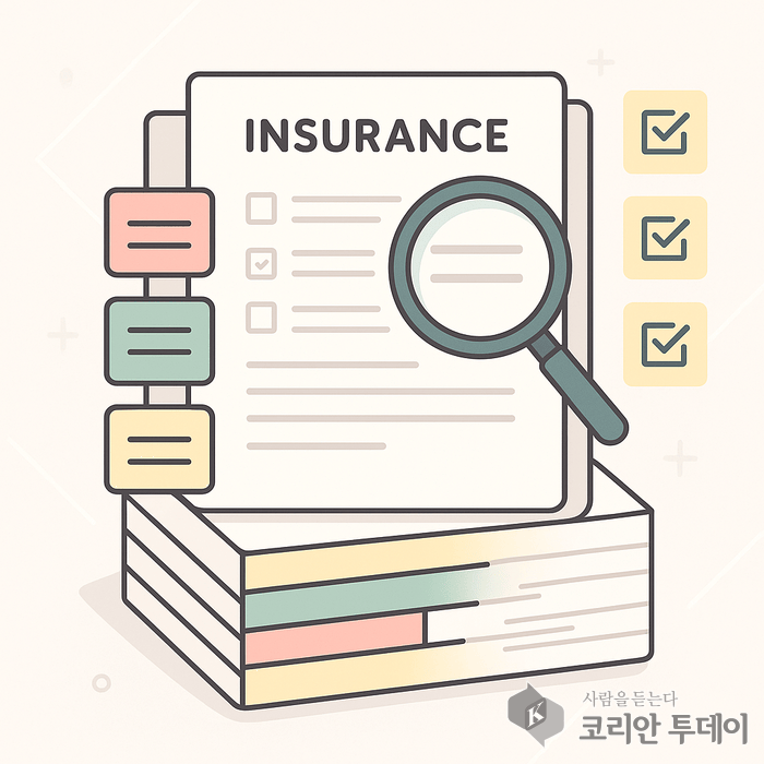 보험약관 읽는 법
