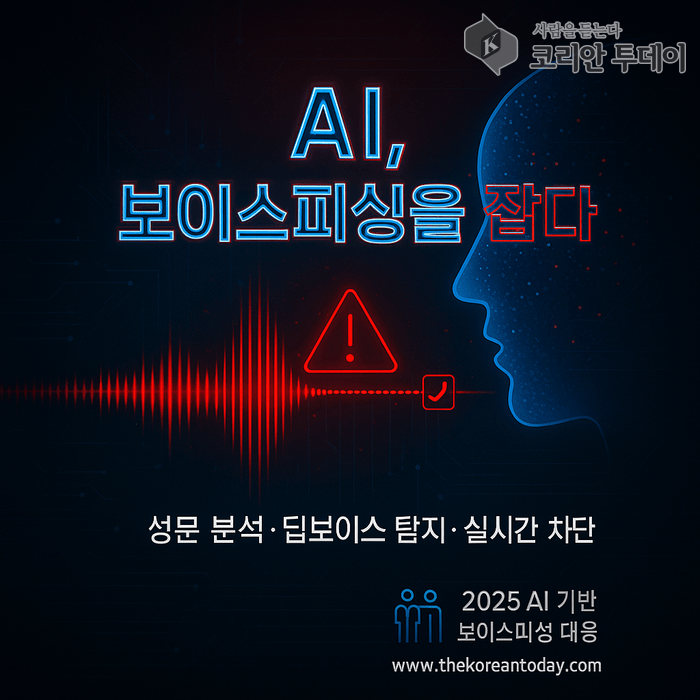 [코리안투데이] AI 기반 보이스피싱 대응 현장 간담회 관련 홍보이미지 ©송정숙 기자