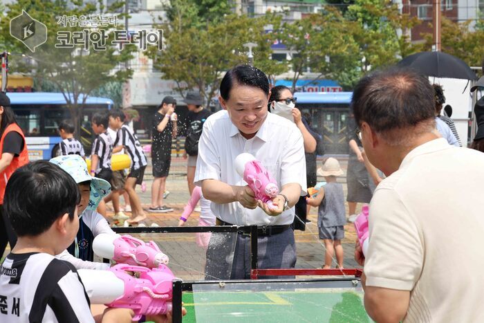 [코리안투데이] 동구청소년수련관 ‘워터 스포츠’ 물놀이 축제 © 김미희 기자