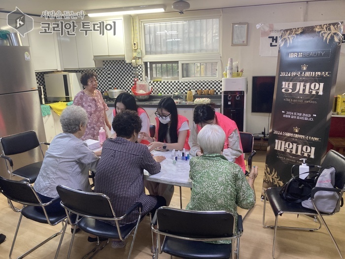 [코리안투데이] 동구노인복지관 '가꿈이교실' © 김미희 기자