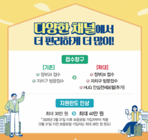 중랑구, 전세보증보험 반환 보증료 지원 확대…전세사기 예방 앞장