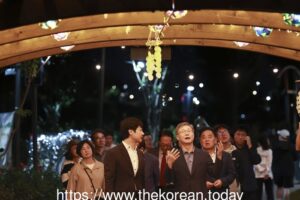 구로구, 안양천 수놓은 ‘어울림정원 빛축제’ 개막