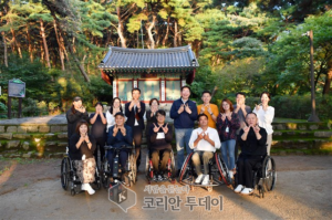 휠체어 이용 가능한 걷기길, 원주시가 앞장선다