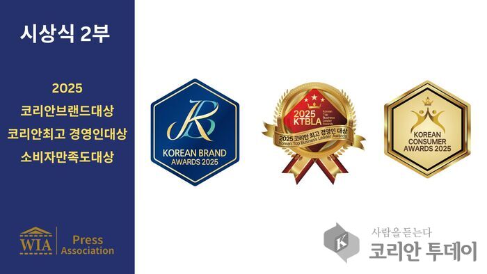 [코리안투데이] 코리안브랜드대상, 코리안최고 경영인대상, 소비자만족도대상 수여식 © 백창희 기자
