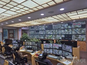금산군 스마트도시통합센터, 1만8519건 영상정보 제공하며 생활안전 지켜
