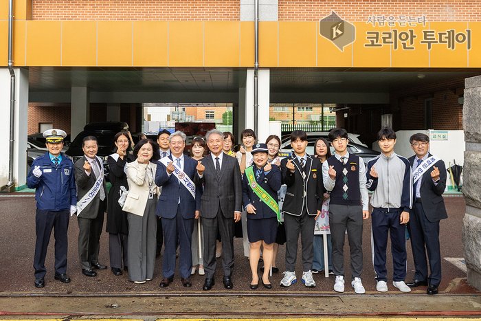 Gyeyang-gu start campagne ‘verkeersveiligheid op schoolroutes’, wekelijks rondgang door scholen met gezamenlijke inzet van overheid, scholen en burgers