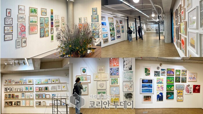 [코리안투데이] 2025 그림책의 해 특별전, ‘100명의 작가, 100개의 세계’ 1, 2층 전시장 모습 © 백창희 기자
